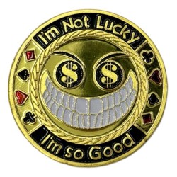 Kortskydd "I'M NOT LUCKY" i...