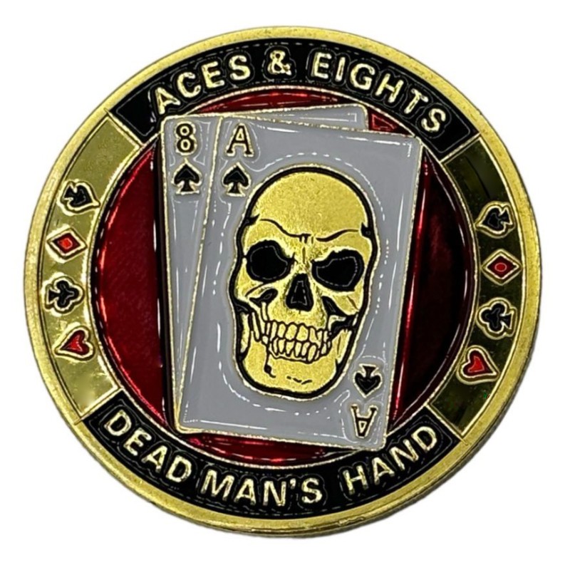 Guarda de Cartas "ACES & HEIGHT" en latón - 40mm