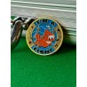 Card Guard "I'M A FISH" in brass - 40mm