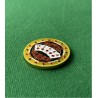 Protetor de Cartas "ROYAL FLUSH" em latão - 40mm