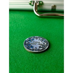 Kartenhalter "TOTENHAND" aus Metall - 40mm