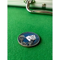 Kartenhalter "TOTENHAND" aus Metall - 40mm