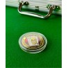 Kartenhalter "ACES & HEIGHT" aus Messing - 40mm