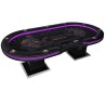 POKER TABLE "ANUBIS" - with LED - XL 9 players + dealer - drop box