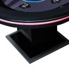 TABLE DE POKER "THE SPADE" - avec LED - XL 10 joueurs + croupier - drop box
