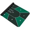 Poker mat "GREEN CROWN"