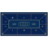 Tapis de poker "OLD FASHIONED BLUE" - rectangulaire