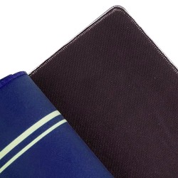 Tapis de poker "OLD FASHIONED BLUE" - 180 x 90 - jersey néoprène - galonné