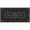 Tapis de poker "OLD FASHIONED BLACK" - 180 x 90 - jersey néoprène - galonné