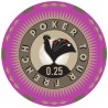 French Poker Tour 0.25 ceramic poker chip - 10g - sold individually.