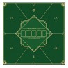 Tapis de poker "OLD FASHIONED SQUARE" - 83 x 83 cm x 2mm- jersey néoprène
