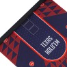 "GEOMETRIKS XL" poker mat - 200 x 100 cm x 3mm - neoprene jersey