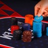 "Poker mat "GEOMETRIKS XL" - 200 x 100 cm x 3mm - neoprene jersey"