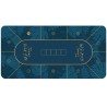 "PALM LEAF" poker mat - 180 x 90 cm x 2mm - neoprene jersey