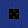 Pokertafelkleed "VICTORIAN BLAUW" - vierkant - 2 maten - 0/8 spelers - neopreen jersey