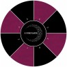 Tapete de Poker "LUNA PURE PLAYER" - redondo - 3 tamanhos - 0/8/10 jogadores - jersey de neoprene