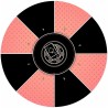 Pokerkleed "NEON RETRO" - rond - 3 maten - 0/8/10 spelers - neopreen jersey