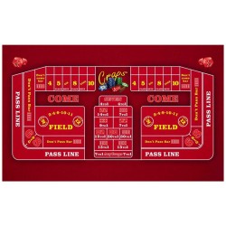 Matta craps "KLASSISK RÖD"...