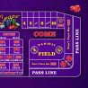 Tappeto da gioco "CLASSIC VIOLET" - 130 x 80 cm - in neoprene jersey