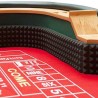 Dywanik na obrzeża stołu do gry w craps "DIAMOND PYRAMIDS" - 122 cm - z gumy