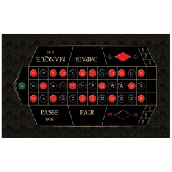 Tapis de roulette française...