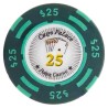 Poker chip "CHIPS PALACE 25" - clay composite with metal insert - 14g - sold individually