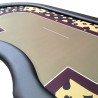 Turneringspokerbord "GOLD" - fÃ¤llbara ben - dealerplats - 10 spelare.
