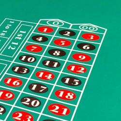 Roulette Table "ECO 00" - with folding legs