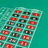 Tavolo da roulette "ECO 00" - con gambe pieghevoli