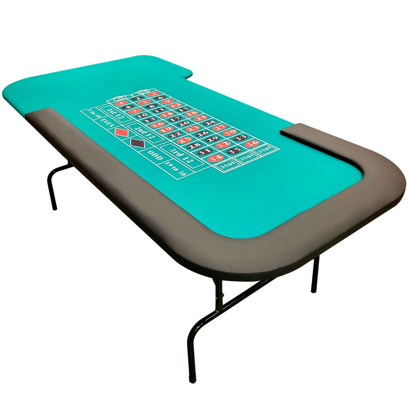 Table de Roulette "ÉCO 00" - avec pieds pliants