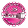 Pokermarker "HONG KONG STAR 0,25" - i keramik - 10g