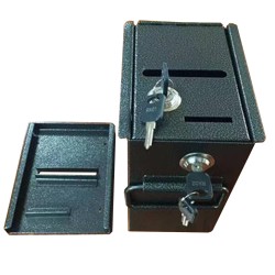 Drop Box "HOME STYLE" - para mesa de casino - de metal