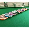Pokerchips "CELTIK 100.000" - 12g - aus ABS mit Metalleinlage - in Rollen von 25 Chips