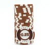 Poker chips "RUNNER UP 0.25" - 12g - in ABS with metal insert - in rolls of 25 chips