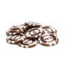 Jetons de poker "RUNNER UP 0.25" - 12g - en ABS avec insert métal - par rouleaux de 25 jetons