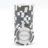 "Runner Up 100,000" poker chips - 12g - in ABS with metal insert - in rolls of 25 chips
