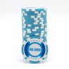 Pokerchips "RUNNER UP 50 000" - 12g - i ABS med metallinlägg - i rullar om 25 chips