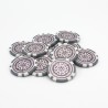 Pokerchips "CELTIK 100.000" - 12g - in ABS met metalen inleg - per rol van 25 chips.