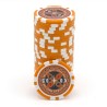 Pokerchips "ULTIMATE POKER CHIPS 0.5" - aus ABS mit Metalleinsatz - Rolle mit 25 Chips - 11,5 g