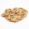Pokerchips "WELCOME LAS VEGAS 0,5" - in ABS met metalen inleg - rol van 25 chips - 11,5 g