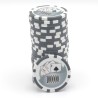 Pokerchips "YING YANG 100.000" - ABS met metalen inleg – rol van 25 chips – 11,5 g