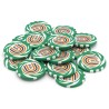Jeton de poker "TWISTER VALEUR 0.25" - 14g - en clay composite avec insert métal - en vente à l'unité