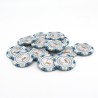 Poker chip "CROWN 200" - in clay composite with metal insert - 14g - sold individually