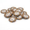 Pokerbricka "CROWN 2000" - i lera komposit med metallinlägg - 14g - tillgänglig styckvis