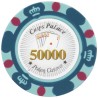 Pokermarker "CROWN 50 000" - i lera komposit med metallinsats - 14g - säljs styckvis
