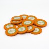 Pokerfiche "DIAMOND 2000" - 14g - van klei-composiet met metalen inlay - te koop per stuk