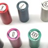 Jetons de poker personnalisés NUMÉROTÉS en céramique - 39,5mm - min. 500 jetons