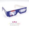 Gefertigte Pappbrillen "FUNGLASSES" - 100% bedruckbar.