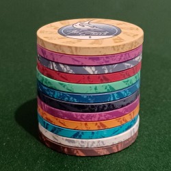Poker chip "THE SHARK 0.25" - ceramic - 10g - sold individually