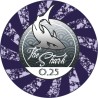 Gettone da poker "THE SHARK 0.25" - in ceramica - 10g - venduto singolarmente